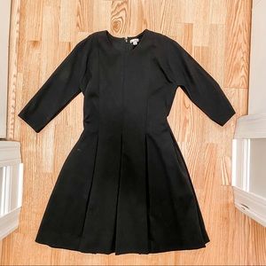GAP Black Dress, A-line Long-Sleeved with Pockets
